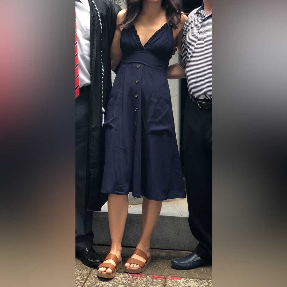 Aqua midi dress xs